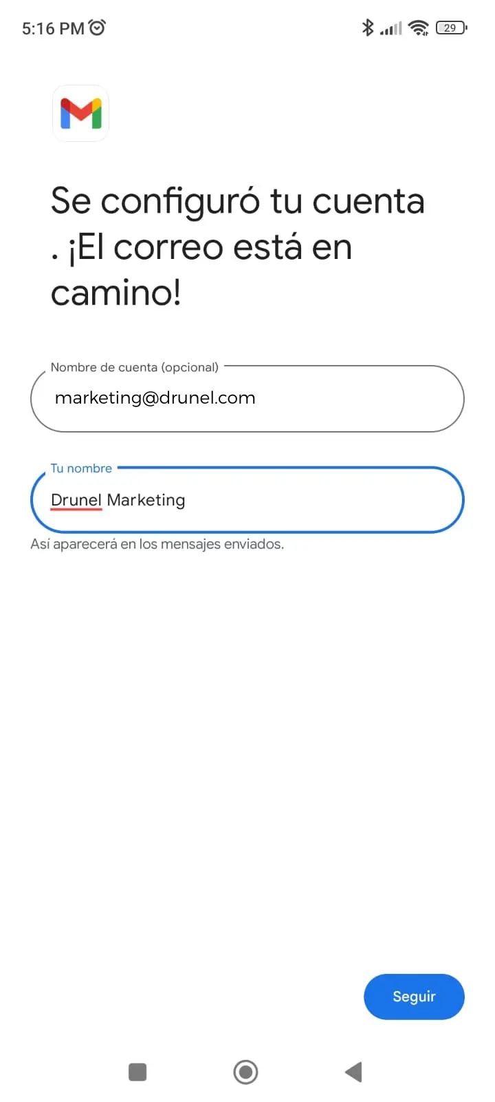 smtp hostinger android drunel