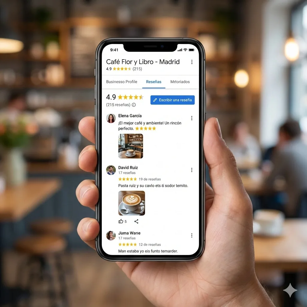 Como conseguir reseñas del perfil de empresa de goolge