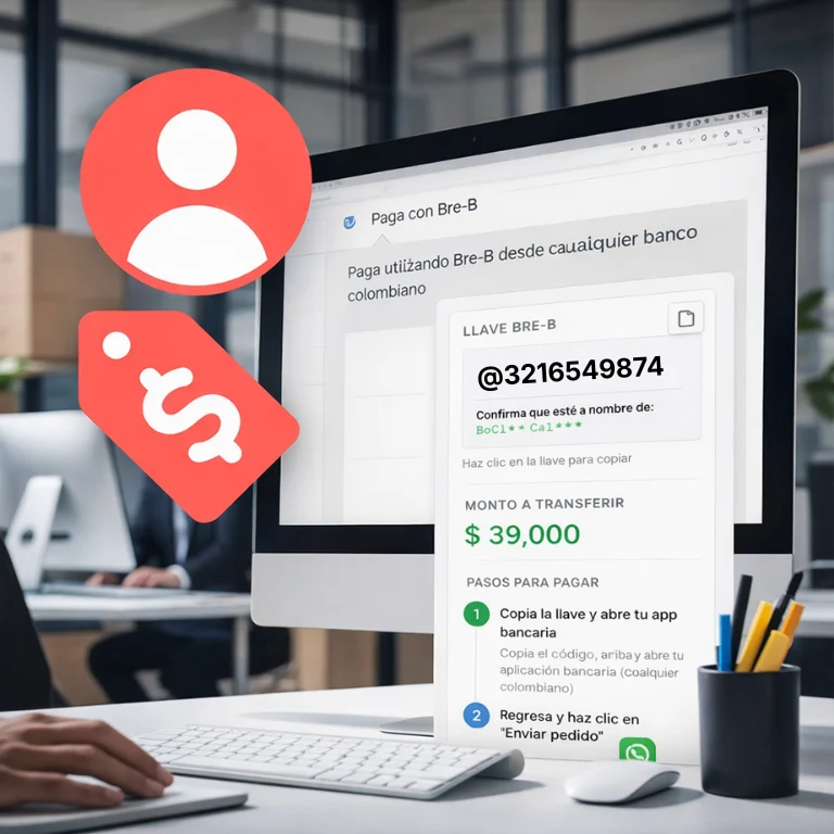 Como pagar con Bre-b Woocommerce